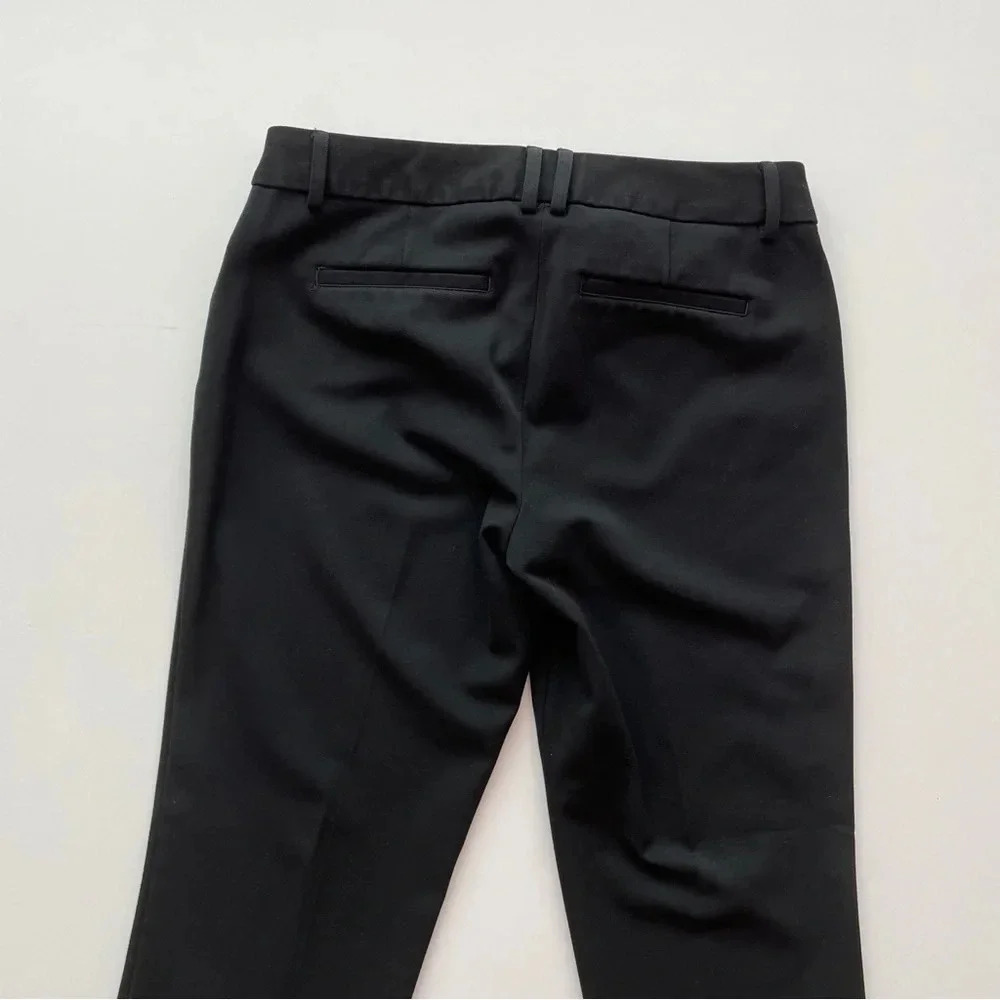 Express Columnist Stretch Ankle Mid Rise Size 2S Black Pants - Picture 5 of 10
